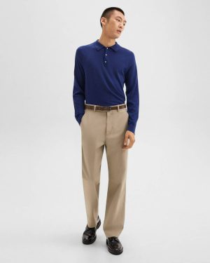 Men Light Pavement Relaxed Pant In Gabardine Pants Theory - 1