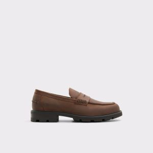 Men Loafers & Slip-Ons Aldo Brown Reis Brown Men's Dress Shoes - 1