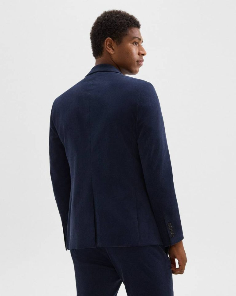 Men Morton Blazer In Stretch Corduroy Theory Blazers + Jackets Baltic - 3