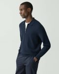 Men Quarter-Zip Polo Sweater In Light Bilen Loungewear Baltic Theory - 2