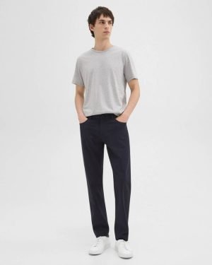 Men Raffi 5-Pocket Pant In Neoteric Twill Pants Dark Navy Theory - 1