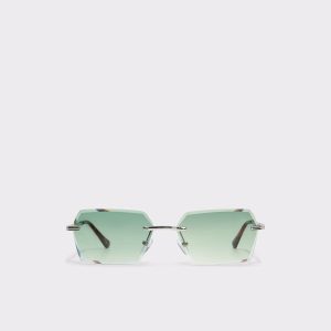 Men Sunglasses Aldo Kaaolle Silver Men's Rectangle Silver - 1