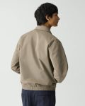 Men Theory Walnut Blouson Zip Jacket In Foundation Twill Outerwear - 3