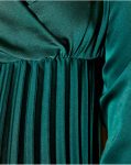 Mireia Pleated Dress Polín Et Moi Dresses Green Forest Women - 2