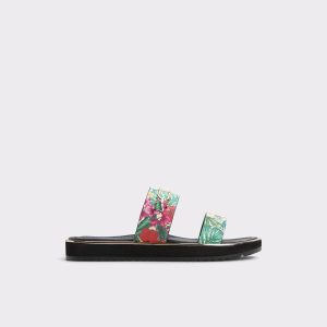 Multi Women Aldo Lagoon Multi Women's Footbed Sandals Sandals - 1
