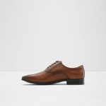 Nathon Cognac Men's Oxfords & Lace-Ups Aldo Men Cognac Oxfords & Lace-Ups - 3