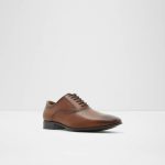 Nathon Cognac Men's Oxfords & Lace-Ups Aldo Men Cognac Oxfords & Lace-Ups - 4