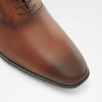 Nathon Cognac Men's Oxfords & Lace-Ups Aldo Men Cognac Oxfords & Lace-Ups - 5