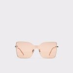 Natural Aldo Romashin Natural Women's Square Sunglasses Women - 1