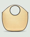 Natural Women Bags Theory Circle Tote Bag In Raffia - 2