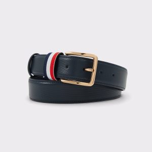 Navy Asyron Navy Men's Belts Men Aldo Belts - 1