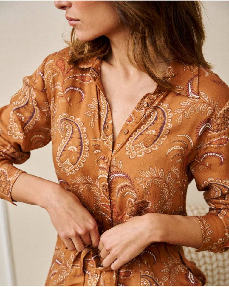 Ochre Dresses Polín Et Moi Women Camisero Carmiu00F1A Dress - 2