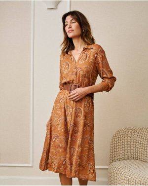 Ochre Dresses Polín Et Moi Women Camisero Carmiu00F1A Dress - 1