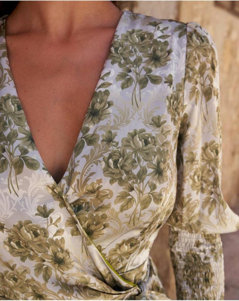 Olive Dresses Women Dress Flowers Moran Polín Et Moi - 2
