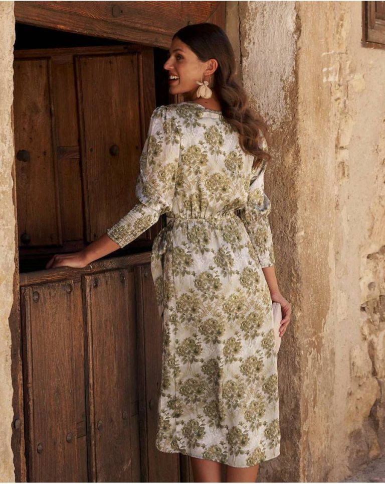 Olive Dresses Women Dress Flowers Moran Polín Et Moi - 3