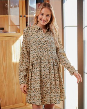 Olive Women Dresses Polín Et Moi Ayman Floral Dress - 1