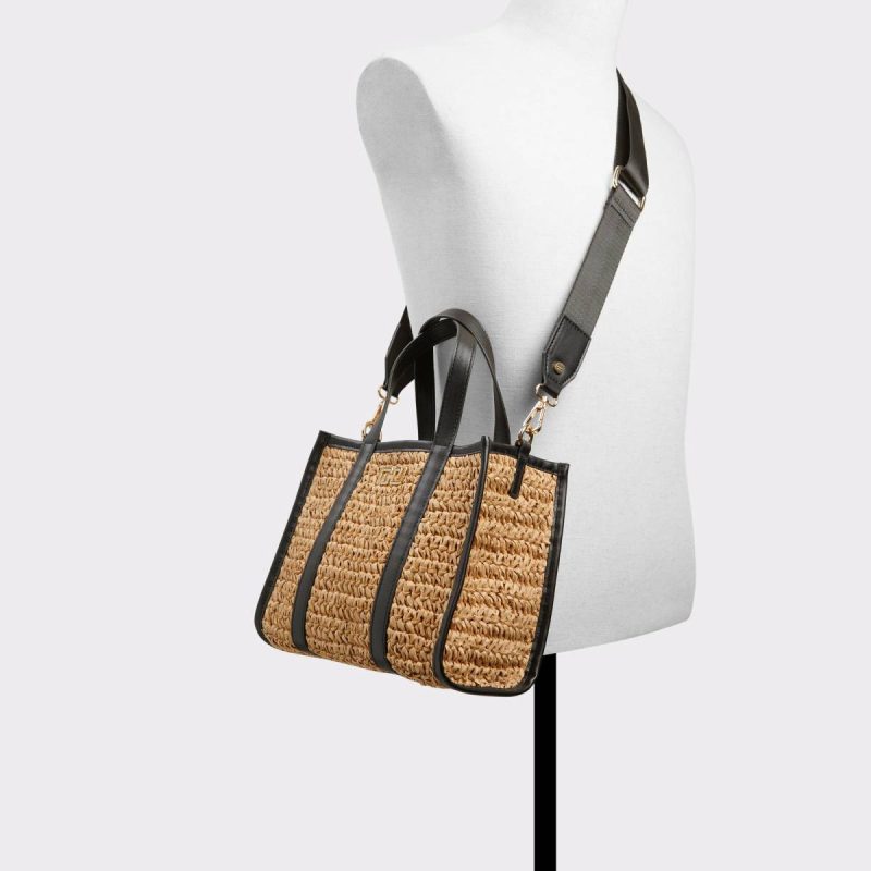 Open Brown Tote & Satchel Bags Dominikax Open Brown Women's Tote & Satchel Bags Aldo Women - 4