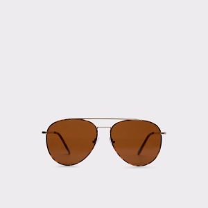 Other Brown Aldo Sunglasses Men Laromaw Other Brown Men's Aviator - 1