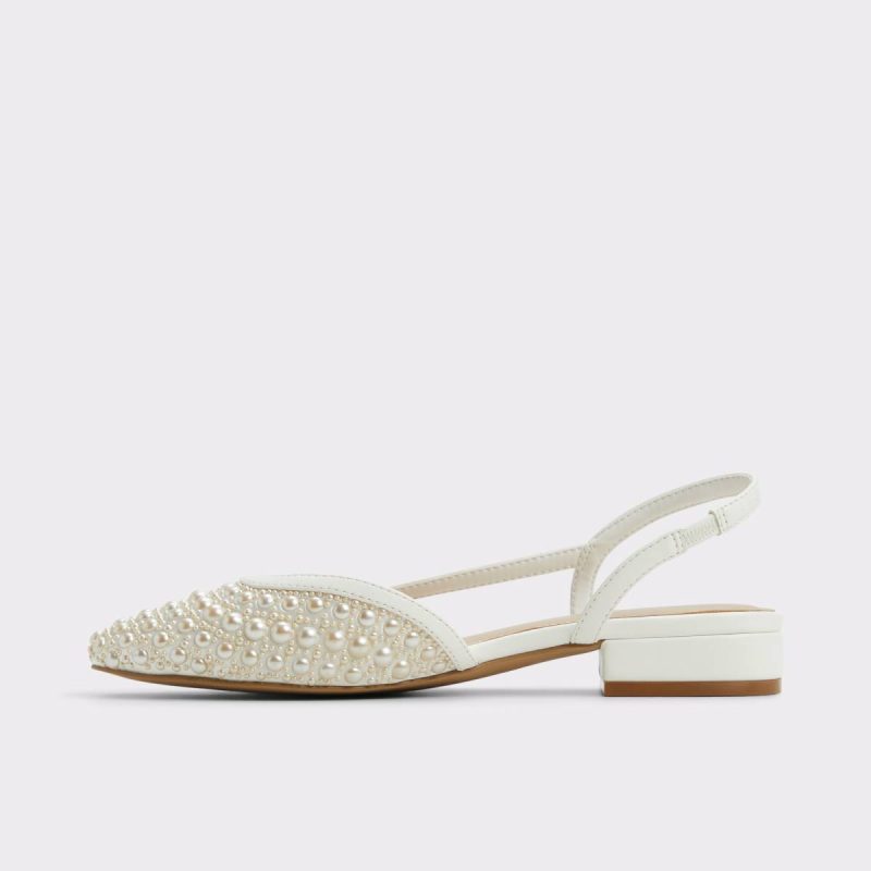 Other White Women Ballet Flats Constantinne Other White Women's Block Heels Aldo - 3