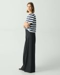 Pants Black Women Theory High-Waist Wide-Leg Pant In Good Linen - 2