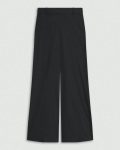 Pants Black Women Theory High-Waist Wide-Leg Pant In Good Linen - 5