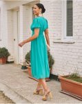 Plumeti Mikka Dress Turquoise Polín Et Moi Dresses Women - 4