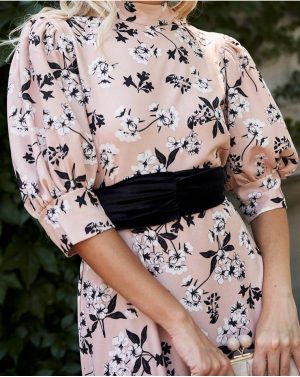 Polín Et Moi Black Other Forina Tercipelo Sash Women - 1