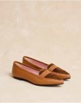 Polín Et Moi Footwear Women Camel Titina Print Moccasin - 3