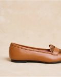 Polín Et Moi Footwear Women Camel Titina Print Moccasin - 4