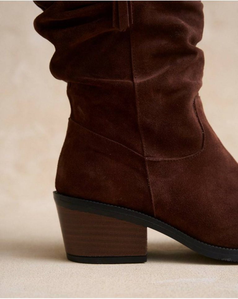 Polín Et Moi Footwear Women Cardina High Boot Brown - 5