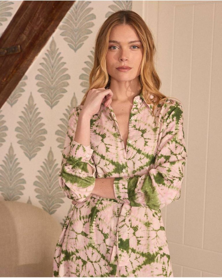 Polín Et Moi Lirian Print Dress Women Dresses And Jumpsuits Kaki - 4