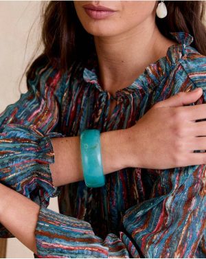 Polín Et Moi Water Green Jewelry Women Cassis Green Bracelet - 1