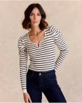Raw Cardigans And Sweaters Polín Et Moi Sweater Lupita Stripes Women - 3