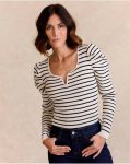 Raw Cardigans And Sweaters Polín Et Moi Sweater Lupita Stripes Women - 4