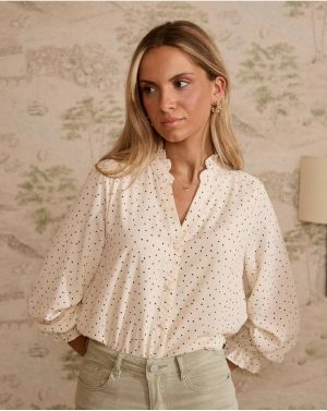 Raw Polín Et Moi Zareth Hearts Blouse Blouses And Shirts Women - 1