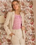 Raw Women Margot Ecru Blazer Blazer And Jackets Polín Et Moi - 1