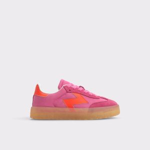 Retrostep Bright Pink Women's Low Top Sneakers Women Aldo Bright Pink Sneakers - 1