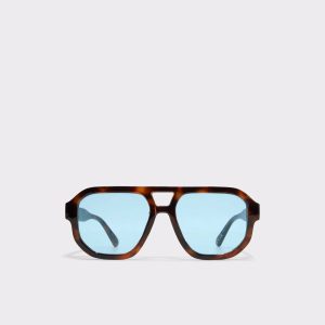 Rust Women Aldo Sunglasses Calalaendarx Rust Women's Aviator - 1