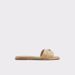 Sandals Aldo Darine-Xt Open Natural Women's Flat Sandals Open Natural Women - 1