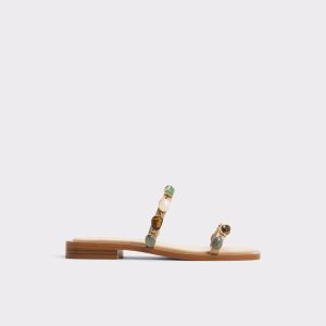 Sapphira Medium Beige Women's Flat Sandals Sandals Medium Beige Aldo Women - 1