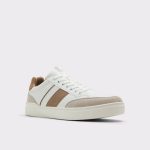 Sneakers Aldo White/Grey Men Elio White/Grey Men's Low Top - 4
