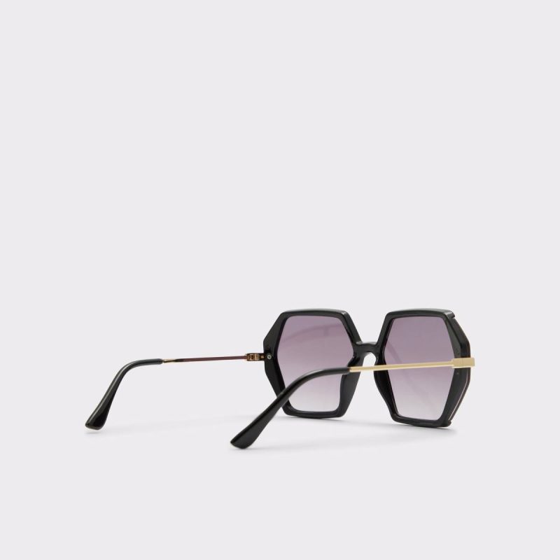 Sunglasses Women Aldo Black/Gold Multi Yboa Black/Gold Multi Women's Statement Sunglasses - 3