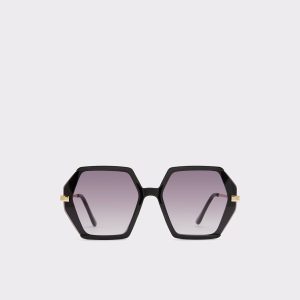 Sunglasses Women Aldo Black/Gold Multi Yboa Black/Gold Multi Women's Statement Sunglasses - 1