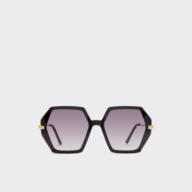 Sunglasses Women Aldo Black/Gold Multi Yboa Black/Gold Multi Women's Statement Sunglasses - 1