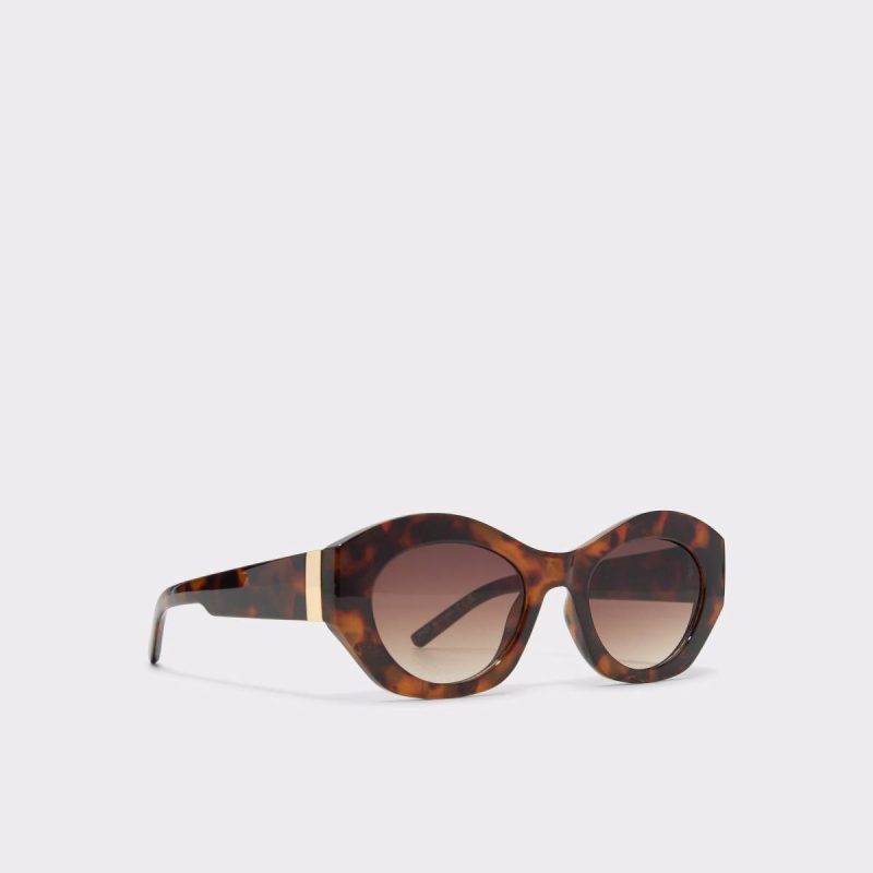 Sunglasses Women Etelarien Other Brown Women's Round Aldo Other Brown - 2