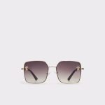 Sunglasses Women Gold Agafiyaw Gold Women's Square Aldo - 1