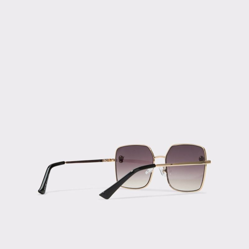 Sunglasses Women Gold Agafiyaw Gold Women's Square Aldo - 3