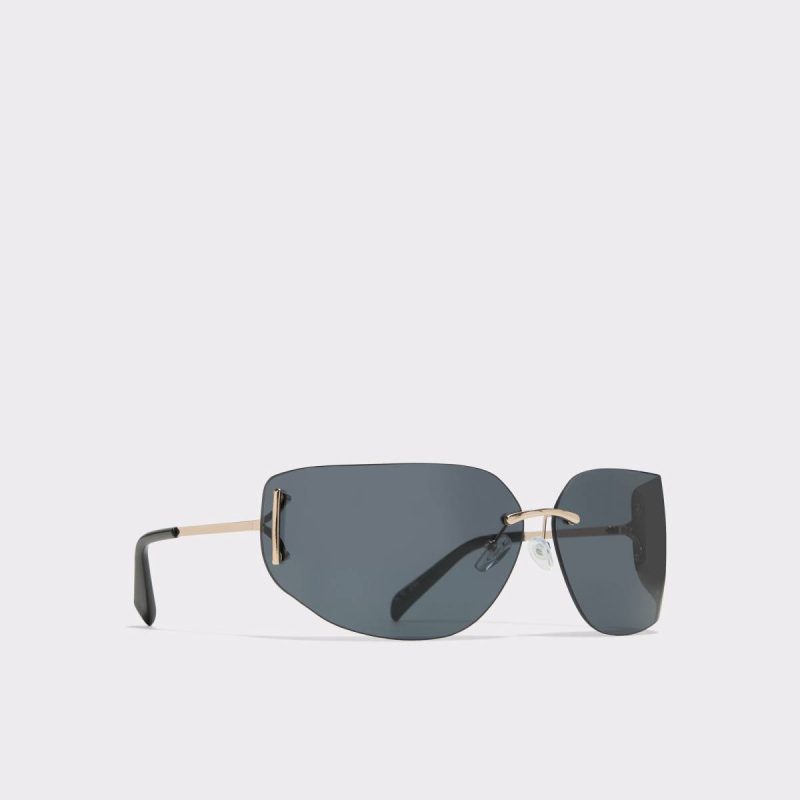 Sunglasses Women Pigowenx Gold Women's Square Aldo Gold - 2