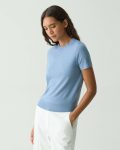 Sweaters + Cardigans Stone Blue Sweater Tee In Regal Wool Theory Women - 2