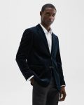 Theory Baltic Men Chambers Blazer In Stretch Velvet Blazers + Jackets - 2